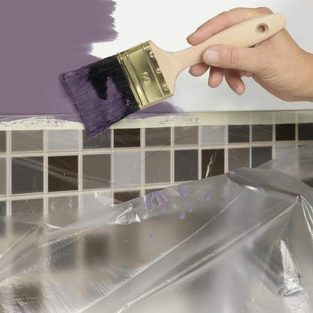 Folia maskująca malarska z taśmą Easy Cover 55cmx33m 04368-00012 Tesa