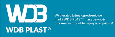 Taśma ogrodzeniowa Basic antracyt 47,5mmx35mb WDB