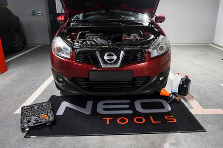 NEO MATA ŚRODOWISKOWA SERWISOWA POD SAMOCHÓD ROWER 200x100cm 10-600