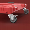 QBRICK ONE WORKSHOP 2.0 RED ULTRA HD PLATFORMA TRANSPORTOWA NA KÓŁKACH