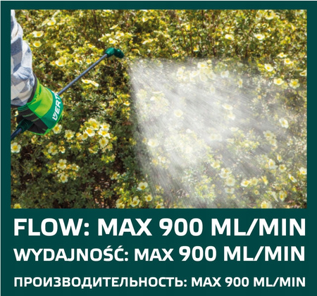 VERTO OPRYSKIWACZ CIŚNIENIOWY Z LANCĄ 5L 15G505