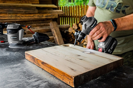 GRAPHITE ENERGY+ KOMPRESOR AKUMULATOROWY BEZPRZEWODOWY POMPKA 58G089