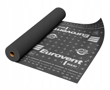 MEMBRANA DACHOWA EUROVENT MAXI 140G 75m2 FOLIA DACHOWA