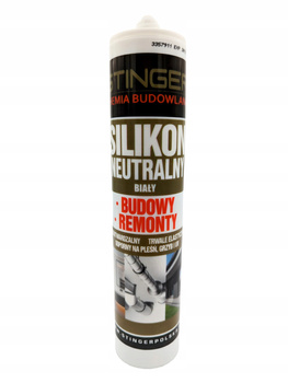 STINGER SILIKON NEUTRALNY BIAŁY 280ml