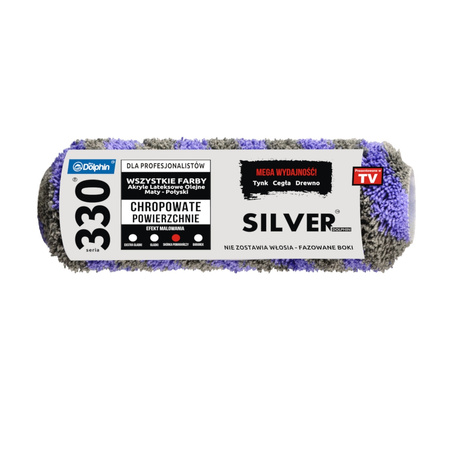Wałek Silver 18cm seria 330 Blue Dolphin SR18W20