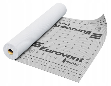 MEMBRANA DACHOWA EUROVENT BASIC 100G 75m2 FOLIA DACHOWA