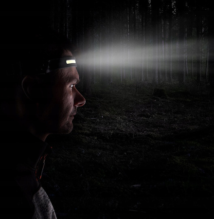 NEO LATARKA CZOŁOWA LED USB 2W1 350LM IPX4 AKUMULATOROWA 99-097