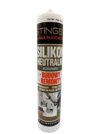 STINGER SILIKON NEUTRALNY BEZBARWNY 280ml