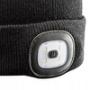 NEO CZAPKA ZIMOWA Z LATARKĄ LED USB 81-621
