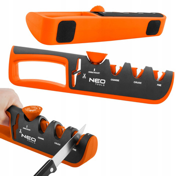 NEO OSTRZAŁKA DO NOŻY I NOŻYCZEK Z REGULACJĄ KĄTA OSTRZENIA 56-050