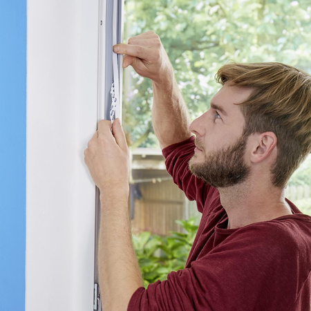 Moskitiera na drzwi Standard czarna 1,2mx2,2m 55679 Tesa