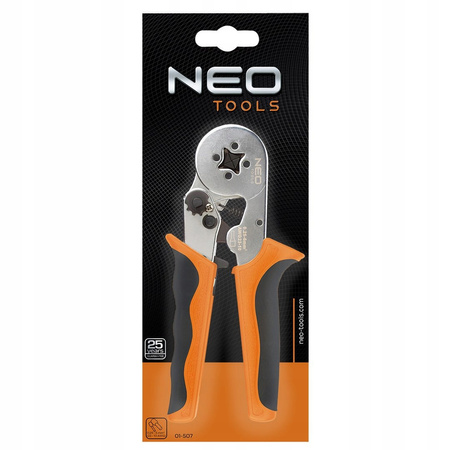 NEO ZACISKARKA TULEJEK PRASKA DO KABLI 0,25-6mm 01-507