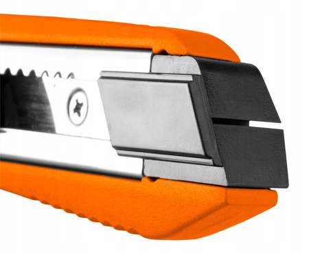 NEO NÓŻ Z OSTRZEM ŁAMANYM 18MM GUMOWANY 63-060