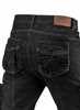 NEO SPODNIE ROBOCZE JEANS DENIM 5-KIESZENI CZARNE BAWEŁNA 81-233-XS