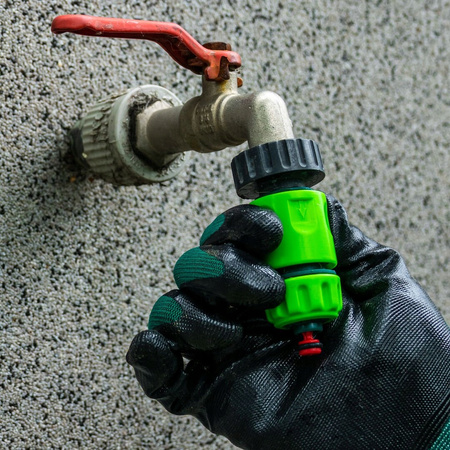 VERTO ZESTAW ZRASZACZ PROSTY REGULOWANY ZŁĄCZKI 1/2 15G711