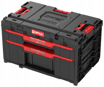 QBRICK ONE DRAWER 2 PLUS TOOLBOX 2.0 SKRZYNKA NARZĘDZIOWA Z SZUFLADAMI
