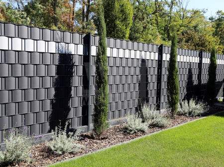 Taśma ogrodzeniowa Basic antracyt 47,5mmx35mb WDB