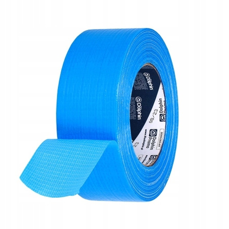 TAŚMA DLA GLAZURNIKA DO PODTRZYMYWANIA PŁYTEK 48mm x 40m BLUE DOLPHIN
