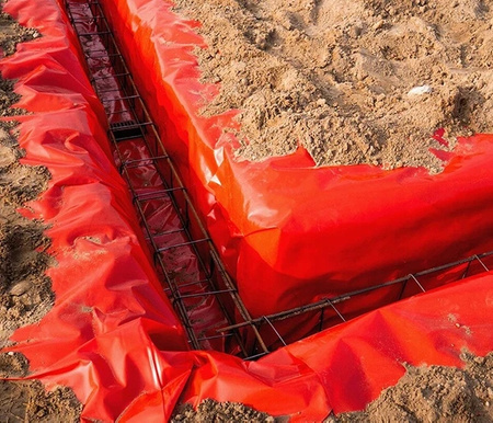 FOLIA BUDOWLANA IZOLACYJNA CONBUD RB RADON 4x25m 0,3mm ATEST PREMIUM