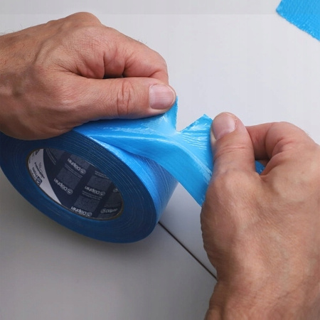 TAŚMA DLA GLAZURNIKA DO PODTRZYMYWANIA PŁYTEK 48mm x 40m BLUE DOLPHIN