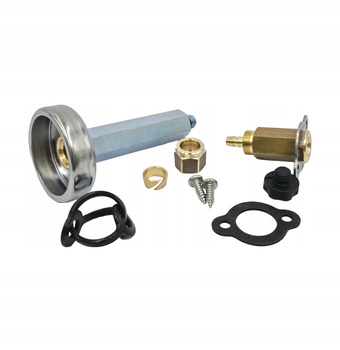 ZAWÓR TANKOWANIA GAZU POD KLAPKĘ TOMASETTO NA PRZEWÓD TERMOPLASTYCZNY