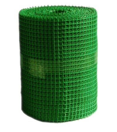 Siatka plastikowa ogrodowa rabatowa 80cm x 50m zielona PCV