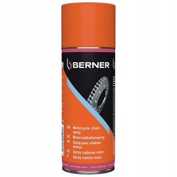 BERNER SMAR DO ŁAŃCUCHÓW MOTOCYKLOWYCH W SPRAYU 400ML 22111