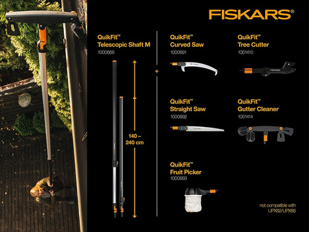 Trzonek teleskopowy 240cm Quikfit 1000666 Fiskars