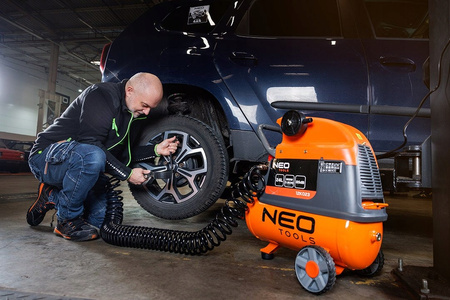 NEO KOMPRESOR OLEJOWY 24l 8 bar SPRĘŻARKA POWIETRZA 12K023