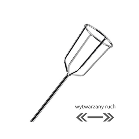 Mieszadło kielichowe 80mm HEX Blue Dolphin