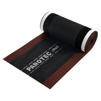 Taśma kalenicowa pod gąsior Parotec vRoll 240mm x 5m kasztan