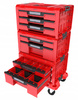 QBRICK ZESTAW SET 3 PRO DRAWER WORKSHOP RED ULTRA HD ZESTAW SKRZYNEK NARZĘDZIOWYCH