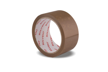 Taśma pakowa solvent brąz 48mm x 60y