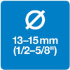 Reparator łącznik węża 1/2" - 5/8" 1027064 Fiskars