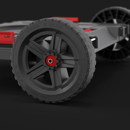 QBRICK ONE ALLTERRAIN 2.0 PLATFORMA TRANSPORTOWA NA KÓŁKACH