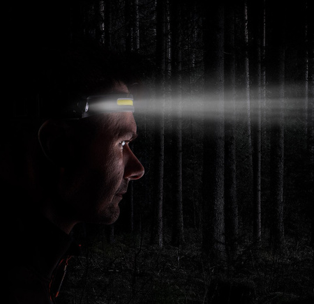 NEO LATARKA CZOŁOWA LED USB 2W1 350LM IPX4 AKUMULATOROWA 99-097