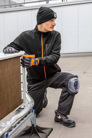 NEO BLUZA POLAROWA POLAR KURTKA ROBOCZA CZARNA S/48 81-500-S