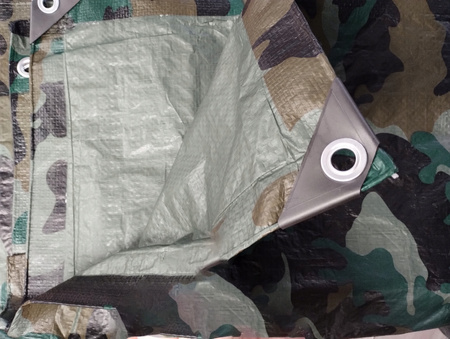 Plandeka WIMAR 3x7 90g MORO CAMO MASKUJĄCA PREMIUM WODOODPORNA