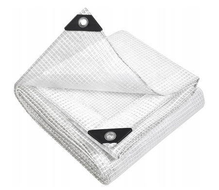 Plandeka WIMAR 2x3 100g PRZEŹROCZYSTA ZBROJONA PREMIUM UV+ TRANSPARENT