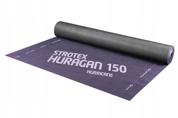 MEMBRANA DACHOWA STROTEX HURAGAN 150g Z PASKAMI KLEJĄCYMI 75m2
