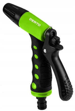 VERTO ZRASZACZ PISTOLETOWY REGULOWANY 2 FUNKCJE PISTOLET PODLEWANIA 15G718