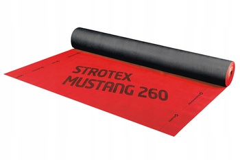 MEMBRANA DACHOWA STROTEX MUSTANG 260g Z PASKAMI KLEJĄCYMI 75m2