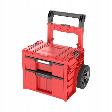 QBRICK PRO CART 2.0 PLUS DRAWER 2 RED ULTRA HD SKRZYNIA NARZĘDZIOWA