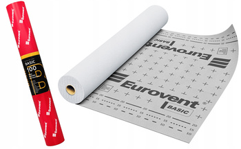 MEMBRANA DACHOWA EUROVENT BASIC 100G 75m2 FOLIA DACHOWA