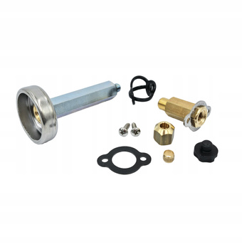 ZAWÓR TANKOWANIA GAZU POD KLAPKĘ DŁUGI TOMASETTO NA PRZEWÓD MIEDZIANY