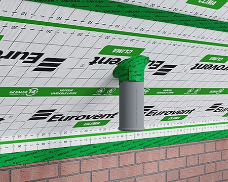 Taśma EUROVENT UNISAN 60mm x 25mb