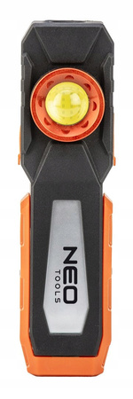 NEO LAMPA WARSZTATOWA LED 500lm LATARKA USB 2W1 99-072