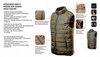 NEO BEZRĘKAWNIK ROBOCZY OCIEPLANY DWUSTRONNY KAMIZELKA M/50 81-533-M